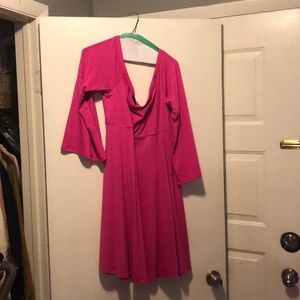 Torrid Hot Pink Dress Size 2